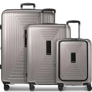 Redolz Essentials 14 4 ruote Set di valigie 3 pezzi espandibile