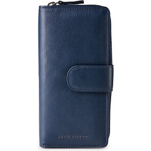 Jack Kinsky Livorno 1026 Portafoglio Protezione RFID Pelle 9.5 cm