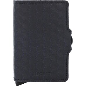 Secrid Twinwallet Porta carte di credito ottico RFID in pelle 7 cm