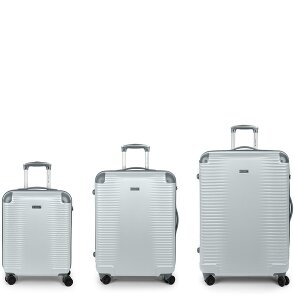 Gabol Balance XP 4 ruote Set di valigie 3 pezzi con piega di espansione