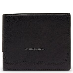 Piquadro Solm Portafoglio Protezione RFID Pelle 11 cm