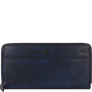 Greenburry Destressed Portafoglio Protezione RFID Pelle 19 cm
