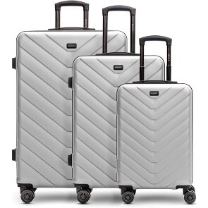 Redolz Essentials 07 3-SET 4 ruote Set di valigie 3 pezzi