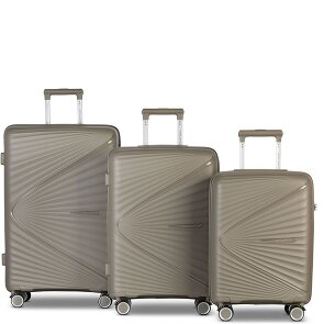 Worldpack Vegas 4 ruote Set di valigie 3 pezzi