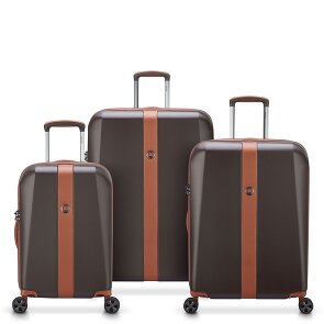 Delsey Paris Promenade Hard 2.0 4 ruote Set di valigie 3 pezzi con piega di espansione Delsey Paris Promenade Hard 2.0 4 ruote Set di valigie 3 pezzi con piega di espansione