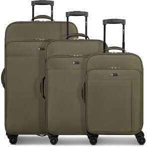Check.In Sevilla 2.0 4 ruote Set di valigie 3 pezzi