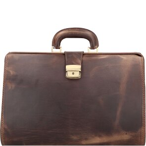 Greenburry Astuccio medico vintage in pelle 41 cm