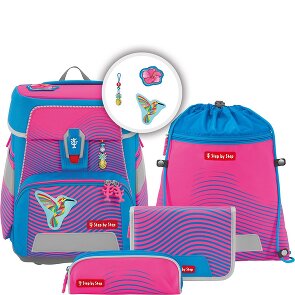 Step by Step Space Neon Set di borse per la scuola 5 pezzi
