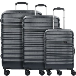 bugatti Set di valigie a 4 ruote Corium 3 pz.