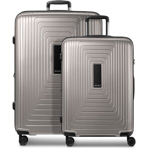 Redolz Essentials 14 4 ruote Set di valigie 2 pezzi espandibile