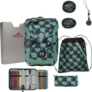 DerDieDas ErgoFlex Superflash Easy Set di borse per la scuola