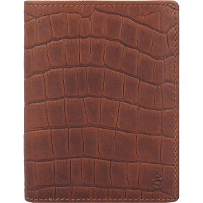 Esquire Croco Portafoglio Protezione RFID Pelle 10 cm