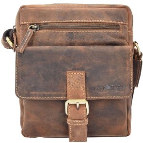 Greenburry Borsa a tracolla vintage in pelle 20 cm