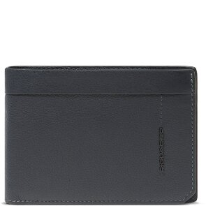 Piquadro Portuom Portafoglio Protezione RFID Pelle 13 cm Piquadro Portuom Portafoglio Protezione RFID Pelle 13 cm