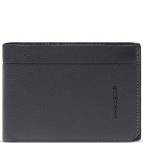 Piquadro Russel Portafoglio Protezione RFID Vera Pelle 13 cm