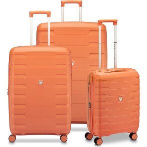 Roncato Skyline 2.0 4 ruote Set di valigie 3 pezzi con piega di espansione