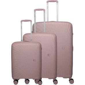 Travelite Tamaris x  Voyaage 4 ruote Set di valigie 3 pezzi espandibile