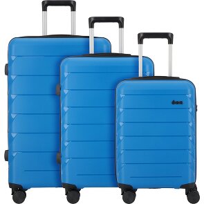 d&n Travel Line 4100 4 ruote Set di valigie 3 pezzi