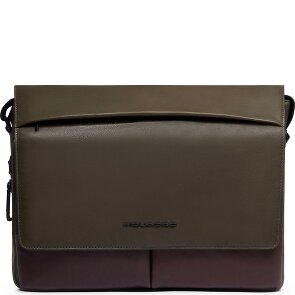 Piquadro Harper Cartella Messenger Pelle 37 cm Scomparto per laptop