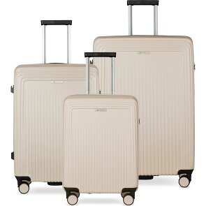 bugatti Linea 4 ruote Set di valigie 3 pezzi