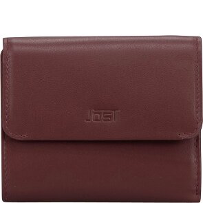 Jost Arva Portafoglio Protezione RFID Vera Pelle 12 cm