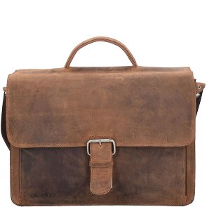 Plevier Retro Newton Valigetta Pelle 41 cm Scomparto per laptop Plevier Retro Newton Valigetta Pelle 41 cm Scomparto per laptop
