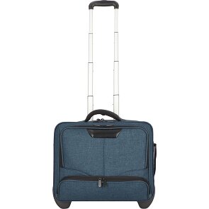 Dermata 2 ruote Carrello business 46 cm Scomparto per laptop