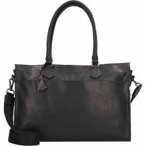 Greenburry Pure Black Borsa a tracolla Pelle 40 cm Scomparto per laptop
