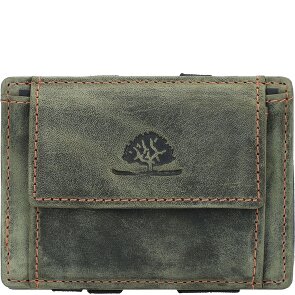 Greenburry Portafoglio magico vintage RFID in pelle 10 cm Greenburry Portafoglio magico vintage RFID in pelle 10 cm