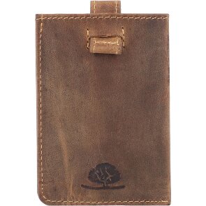 Greenburry Porta biglietti da visita vintage RFID in pelle 7 cm
