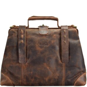 Greenland Nature Borsa da stiro classica Custodia del medico in pelle 37 cm