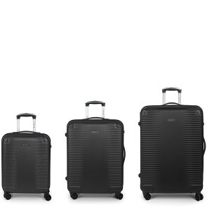Gabol Balance XP 4 ruote Set di valigie 3 pezzi con piega di espansione