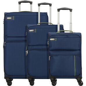 d&n Travel Line 6704 4 ruote Set di valigie 3 pezzi