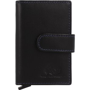 Greenburry Nappa Custodia per carta di credito Protezione RFID Pelle 7 cm