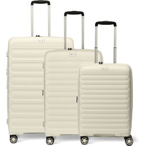 d&n Travel Line 4700 4 ruote Set di valigie 3 pezzi con piega di espansione d&n Travel Line 4700 4 ruote Set di valigie 3 pezzi con piega di espansione