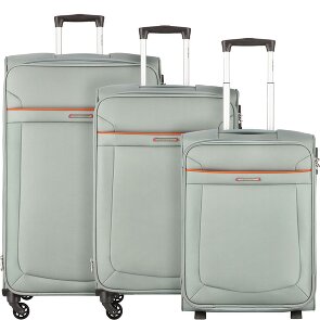 Samsonite Set di valigie Anafi a 4 ruote, 3 pezzi con piega elastica, super leggero Samsonite Set di valigie Anafi a 4 ruote, 3 pezzi con piega elastica, super leggero