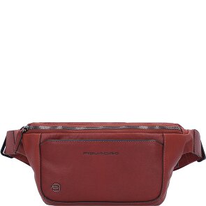 Piquadro Marsupio quadrato nero in pelle 31 cm