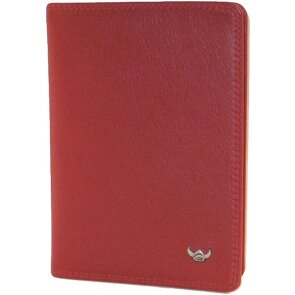 Golden Head Polo Identity Card Case RFID in pelle 9 cm