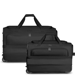 Redolz Set di borse da viaggio a 2 ruote Duffle Essentials 2 pz. M+L con piega elastica Redolz Set di borse da viaggio a 2 ruote Duffle Essentials 2 pz. M+L con piega elastica