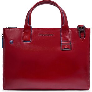 Piquadro Blue Square Borsa shopper Pelle 38 cm Scomparto per laptop con piega di espansione