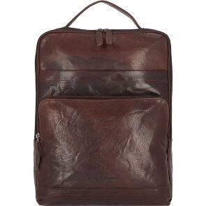 Spikes & Sparrow Zaino Bronco in pelle 40 cm Scomparto per laptop
