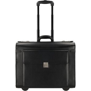 Dermata 2 ruote Carrello pilota Pelle 39 cm