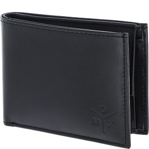 oxmox Leather Portafoglio Protezione RFID Vera Pelle 11 cm
