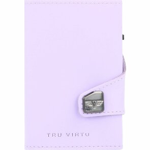 Tru Virtu Custodia per carte di credito Click & Slide Portafoglio RFID in pelle 6,5 cm