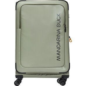 Mandarina Duck Eco Coated 4 ruote Carrello L 78 cm con piega di espansione