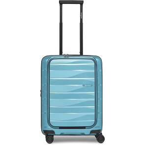Bergpfeil Travel 4 ruote Carrello della cabina 55 cm Scomparto per laptop con piega di espansione Bergpfeil Travel 4 ruote Carrello della cabina 55 cm Scomparto per laptop con piega di espansione