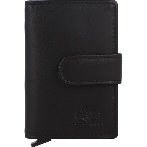 Greenburry Nappa Custodia per carta di credito Protezione RFID Pelle 7 cm