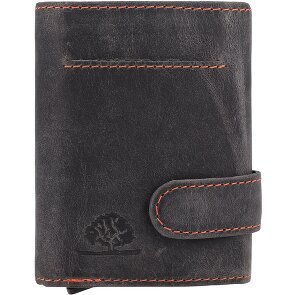 Greenburry Portafoglio originale vintage RFID in pelle 8,5 cm