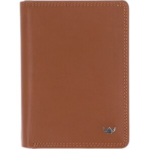 Golden Head Polo Identity Card Case RFID in pelle 9 cm