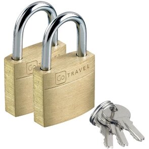 Go Travel Accessori per bagagli Lucchetti per bagagli Set di 2 2 cm
